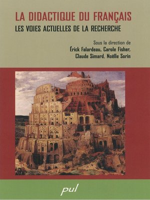 cover image of Didactique du français